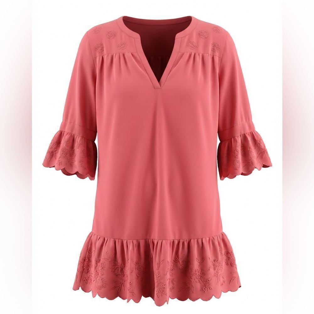 Vineyard Vines women’s dress lined red size 8